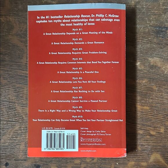 Relationship Rescue by Phillip C. McGraw, Ph.D. - Red and Black Cover - Picture 3 of 4